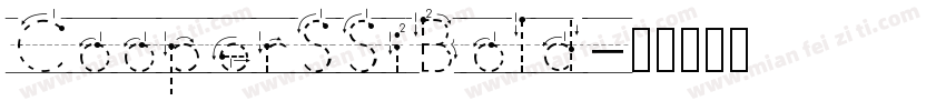 CooperSSi Bold字体转换